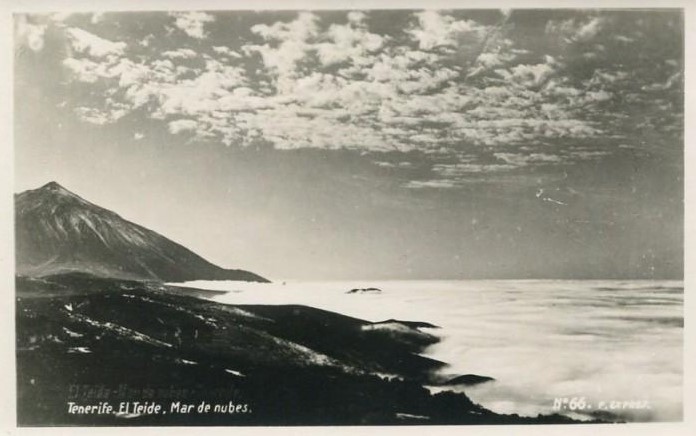 El mar de nubes en Tenerife